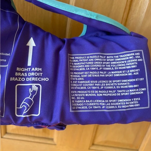 🤍Speedo🤍Children's swim vest , girs size 5-7 age - Picture 11 of 13